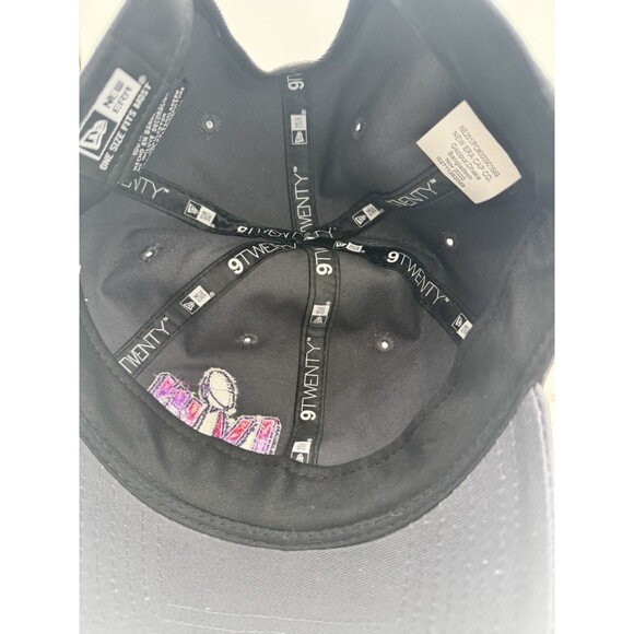 Super Bowl Hat LVIII 58 USAA Promo 9Twenty Strap Back Hat New Era Chiefs V 49ers - Picture 4 of 5